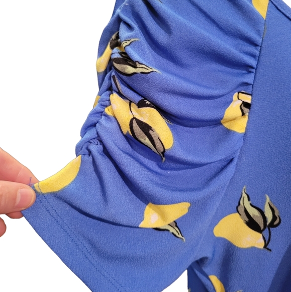 Adrienne Vittadini Top L Short Sleeves - Picture 5 of 7